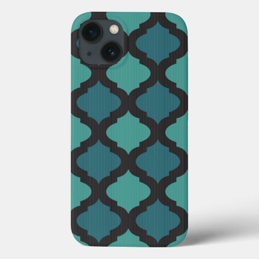 アラブスタイルのモザイクパターン Case-Mate iPhoneケース (裏面)