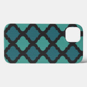 アラブスタイルのモザイクパターン Case-Mate iPhoneケース (裏面 (横))
