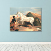 アラブスタリオン キャンバスプリント (インサイチュ (ウッドフロア))