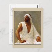 アラブポートレートバイカバネル ポストカード (正面/裏面)