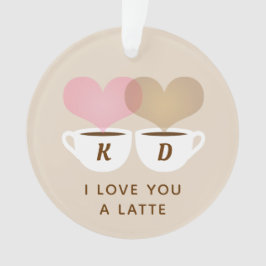 アラブユアラテモノグラムカスタムイニシャル オーナメント