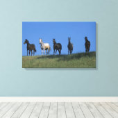 アラブ人グループ キャンバスプリント (インサイチュ (ウッドフロア))