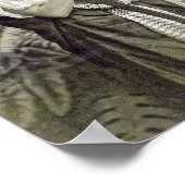 アラブ女性，ダンサー，ヴィンテージ ポスター (角)