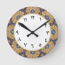 アラブ数字時計アラビア数字アラビアンデコール