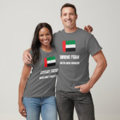 アラブ来首長国統一された国の Tシャツ (ユニセックス)