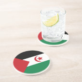 アラブ民主共和国国旗 コースター (側面)
