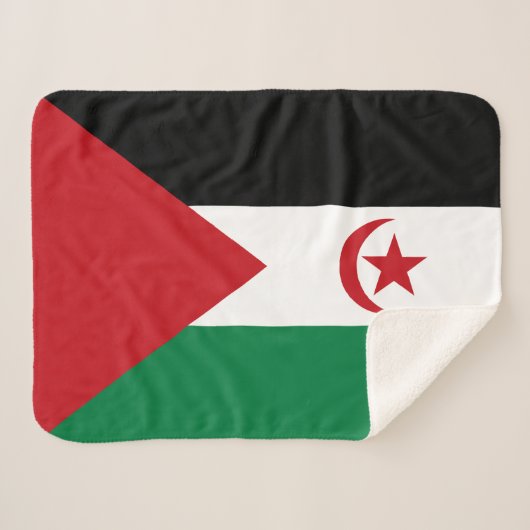 アラブ民主共和国国旗 シェルパブランケット (正面(横))