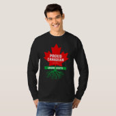 アラブ系カナダ人 カナダ市民権 Tシャツ (正面フル)