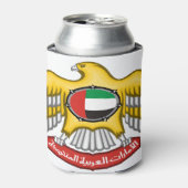 アラブ統一された首長国の紋章 缶クーラー (缶正面)