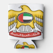 アラブ統一された首長国の紋章 缶クーラー (正面)