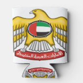 アラブ統一された首長国の紋章 缶クーラー (裏面)