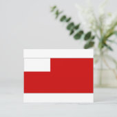 アラブ統一された首長国アブダビ国旗 ポストカード (スタンド正面)