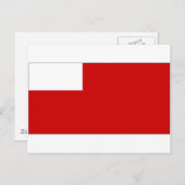 アラブ統一された首長国アブダビ国旗 ポストカード (正面/裏面)