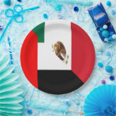 アラブ統一された首長国メキシコ国旗9"紙プレート ペーパープレート (パーティー)