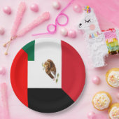 アラブ統一された首長国メキシコ国旗9"紙プレート ペーパープレート (パーティー)