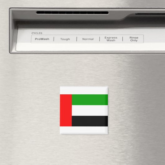 アラブ統一された首長国国旗 マグネット (インサイチュ (食洗機))