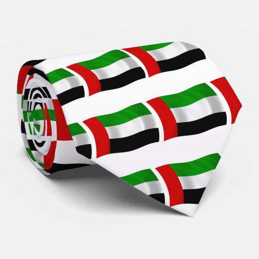 アラブ統一された首長国連邦国旗のネクタイ ネクタイ (ロール)