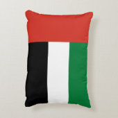 アラブ統一された首長国連邦国旗 アクセントクッション (裏面(縦))