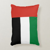 アラブ統一された首長国連邦国旗 アクセントクッション (正面(垂直))