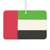 アラブ統一された首長国連邦国旗 カーエアーフレッシュナー (正面)