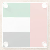 アラブ統一された首長国連邦国旗 ガラスコースター (裏面)