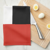 アラブ統一された首長国連邦国旗 キッチンタオル (四つ折り)