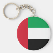 アラブ統一された首長国連邦国旗 キーホルダー (正面)