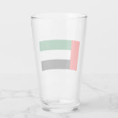 アラブ統一された首長国連邦国旗 タンブラーグラス (裏面)