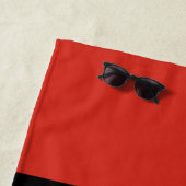 アラブ統一された首長国連邦国旗 ビーチタオル (インサイチュ)