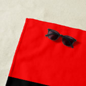 アラブ統一された首長国連邦国旗 ビーチタオル (インサイチュ)