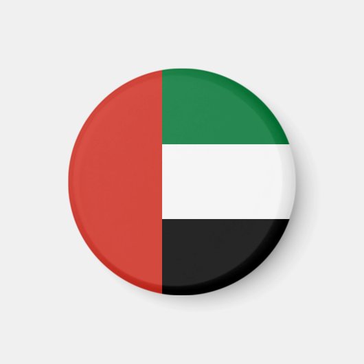 アラブ統一された首長国連邦国旗 マグネット (正面)
