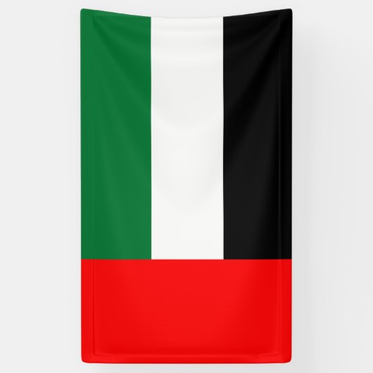 アラブ統一された首長国連邦国旗 横断幕 (縦)