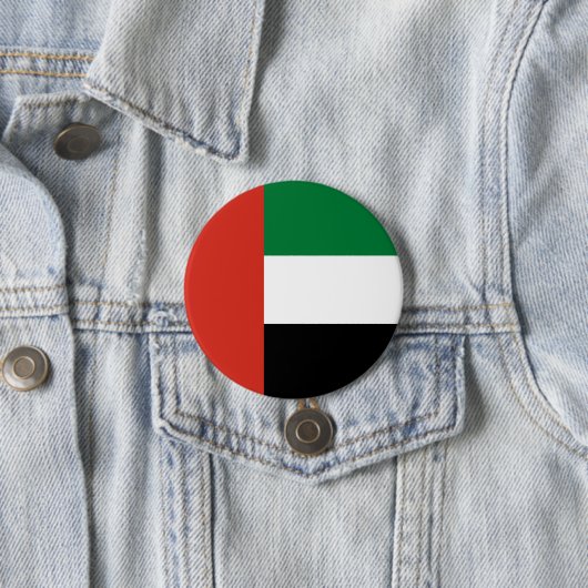アラブ統一された首長国連邦国旗 缶バッジ (インサイチュ)