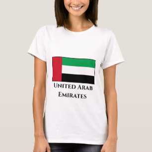 アラブ統一された首長国連邦国旗 Tシャツ
