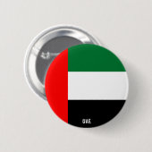 アラブ統一された首長国連邦国魅力的国国旗 缶バッジ (正面&裏面)