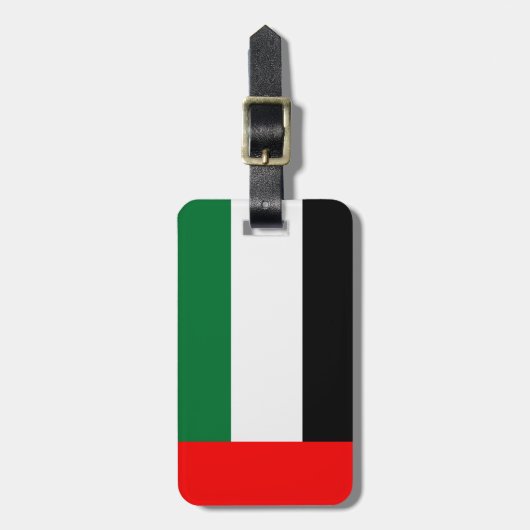 アラブ統一された首長国連邦 ラゲッジタグ (正面縦)