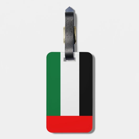 アラブ統一された首長国連邦 ラゲッジタグ (裏面縦)