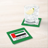 アラブ統一された首長国 スクエアペーパーコースター (インサイチュ)