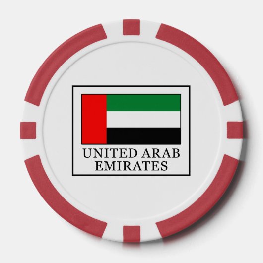 アラブ統一された首長国 ポーカーチップ (正面)