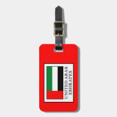 アラブ統一された首長国 ラゲッジタグ (正面縦)