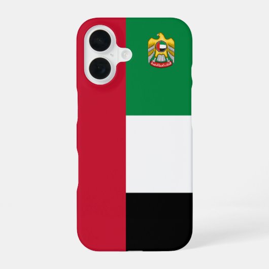 アラブ統一された首長国 iPhone 16ケース (裏面)