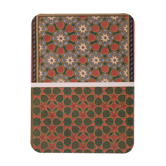 「アラブ美術」の天井の装飾の例 マグネット (縦)