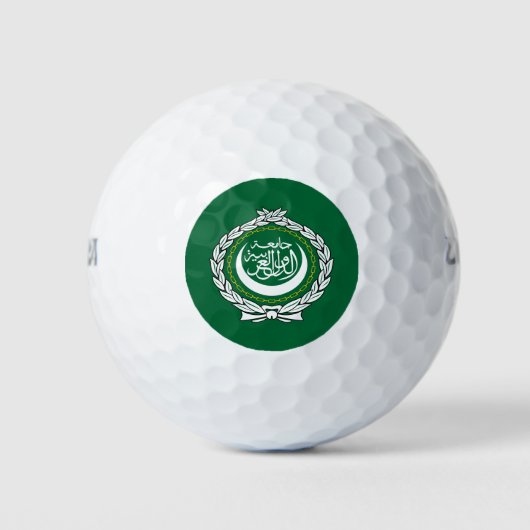 アラブ連盟国旗 ゴルフボール (正面)