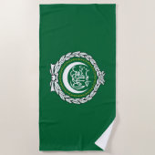 アラブ連盟国旗 ビーチタオル (正面)