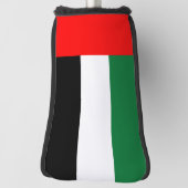 アラブ首長体旗を有するゴルフパター統一されたカバー ゴルフヘッドカバー (回転90)