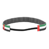 アラブ首長国スリップまたは滑ること連邦国旗を掲げたノンヘッドバンド アスレチックヘッドバンド (裏面)