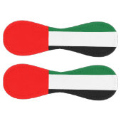 アラブ首長国国旗を掲げ統一されたた愛国的ソフトボール ソフトボール (パネル)