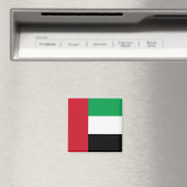 アラブ首長国統一された国国旗 マグネット (インサイチュ (食洗機))