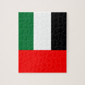 アラブ首長国統一された旗のパズル ジグソーパズル (縦)