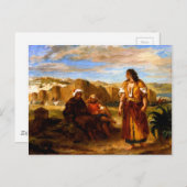 アラブ首長国連邦のタンジール ポストカード (正面/裏面)